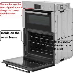 bush cooker model number